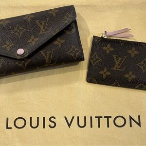 Louis Vuitton Brown Monogram Wallet Collection
